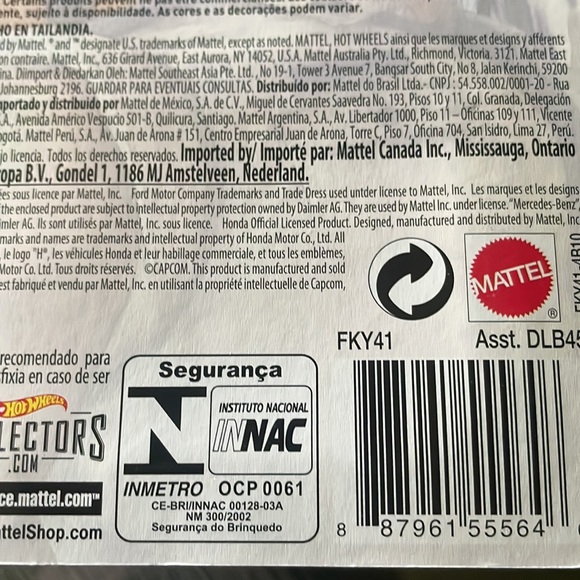 Hotwheels Capcom StreetFighter V Real Riders 2/5 - Picture 11 of 12